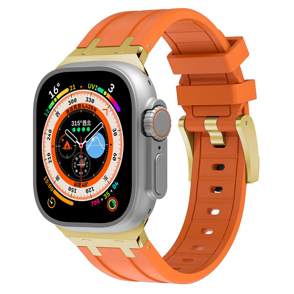 apple watch ultra silicone band by reliablebands