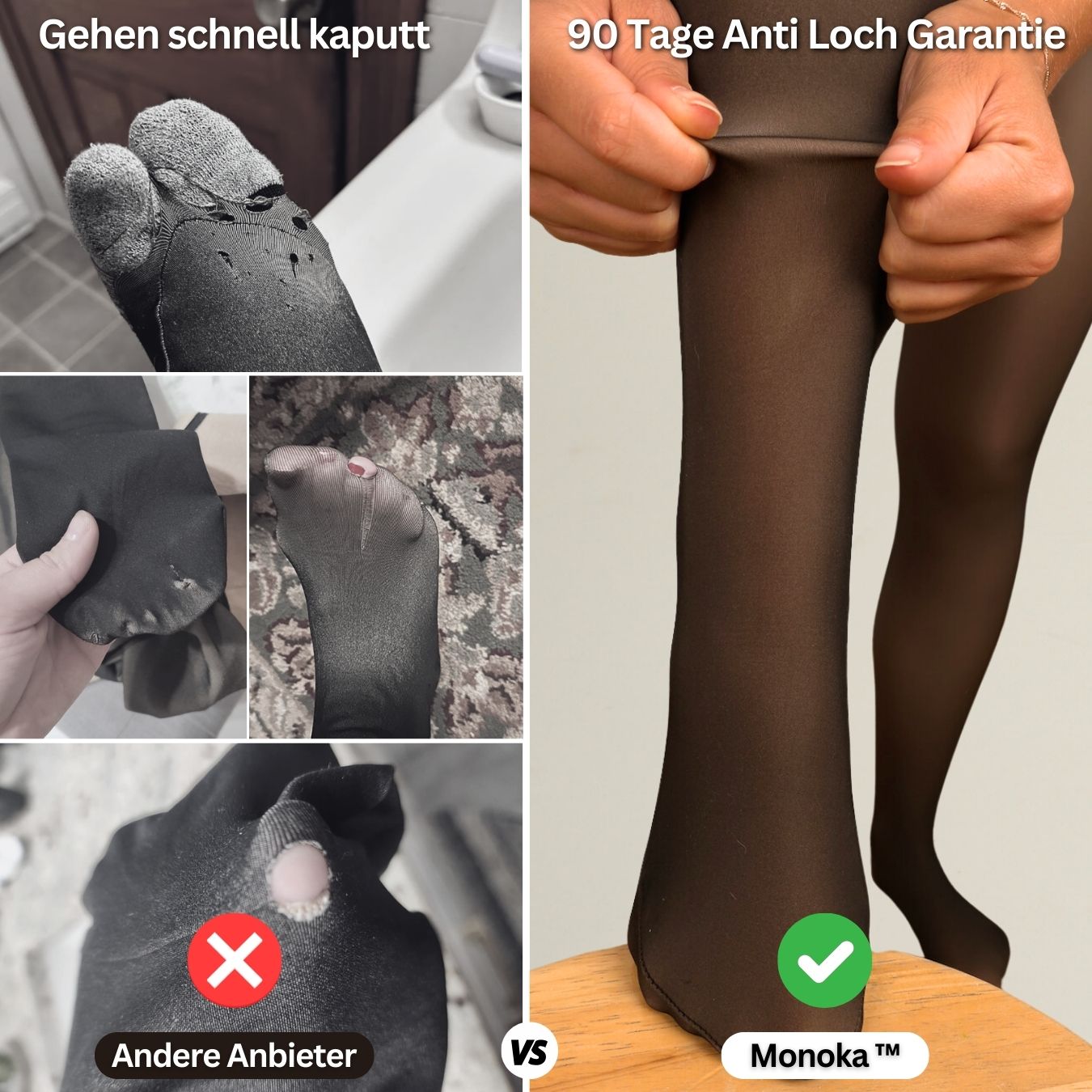 Fleece Tights™ with a Stylish & Comfortable Seam