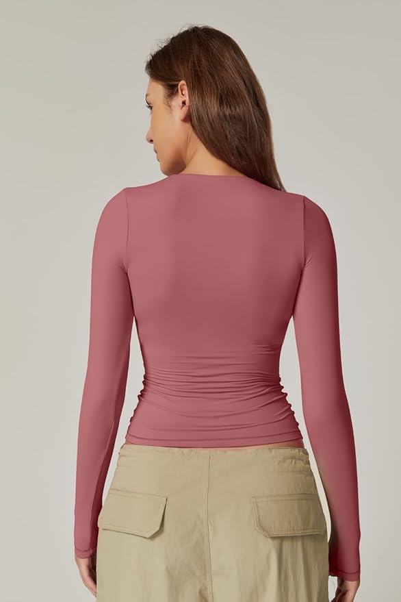 Long sleeves Casual Fall Top