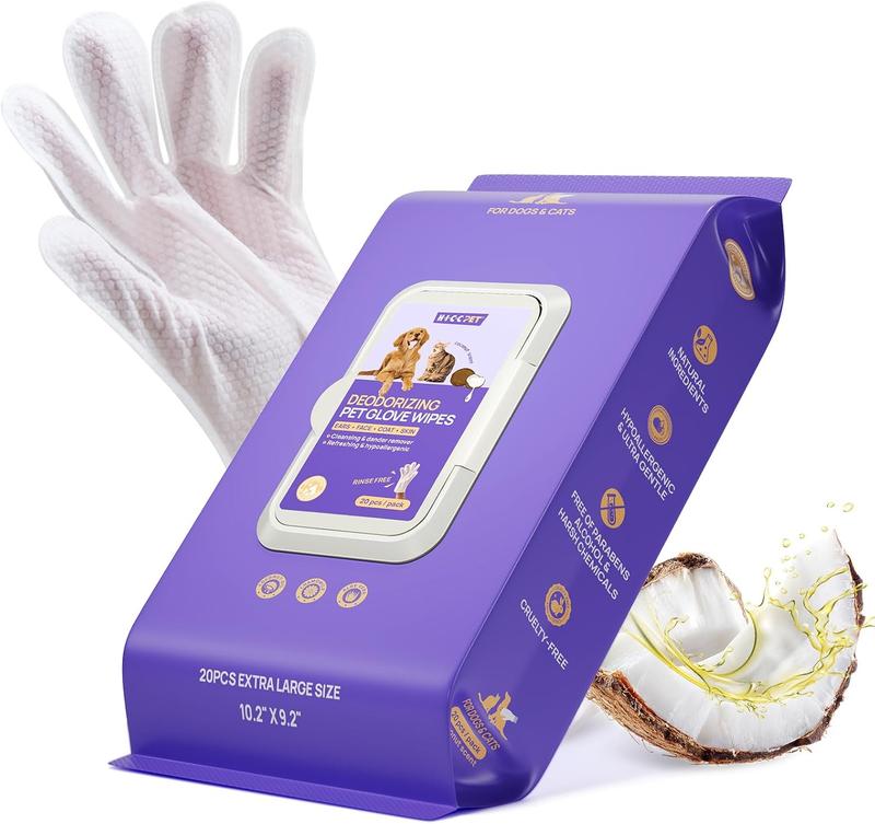 Pet Glove Wipes