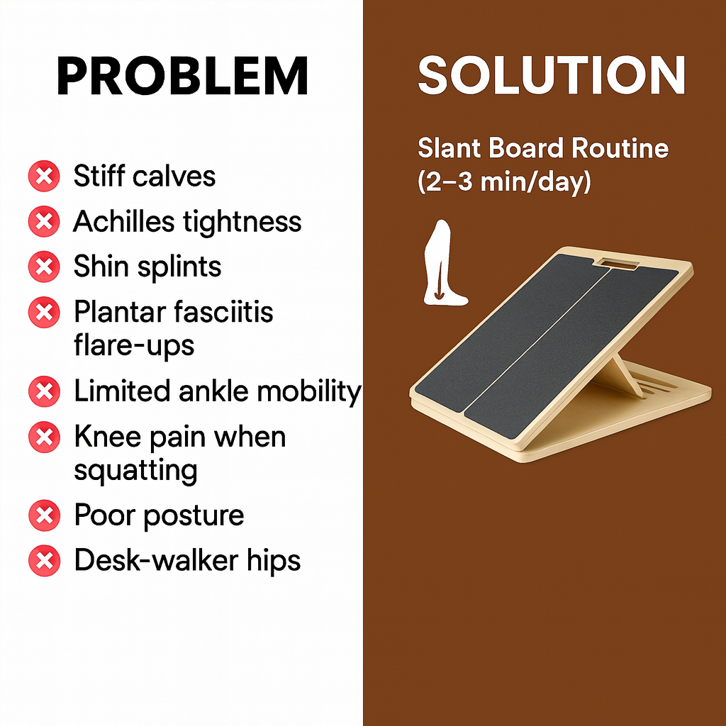 Reliable slant board