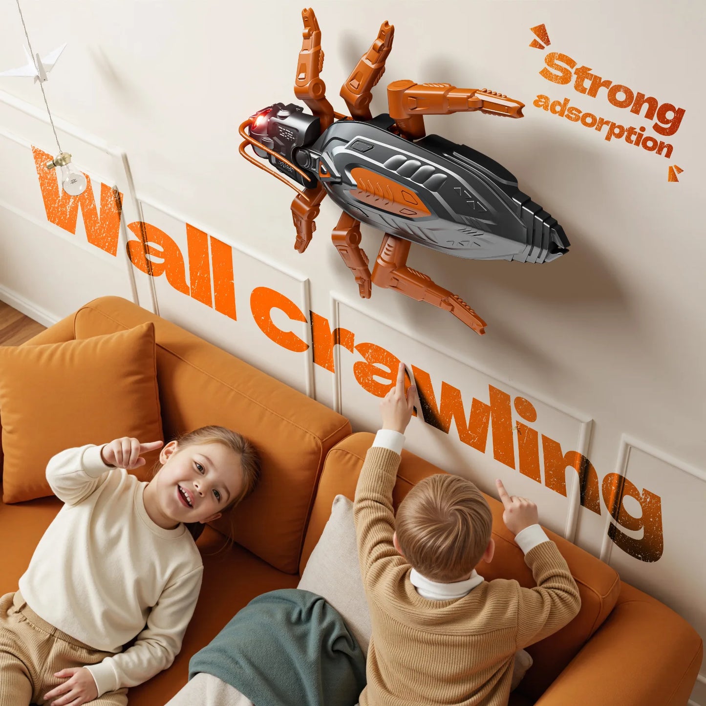 Wall Climbing Lizard