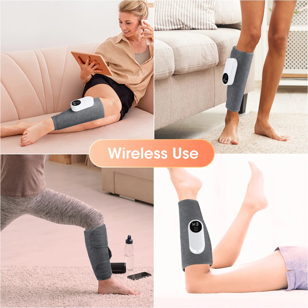 Heated Air Compression Leg Massager