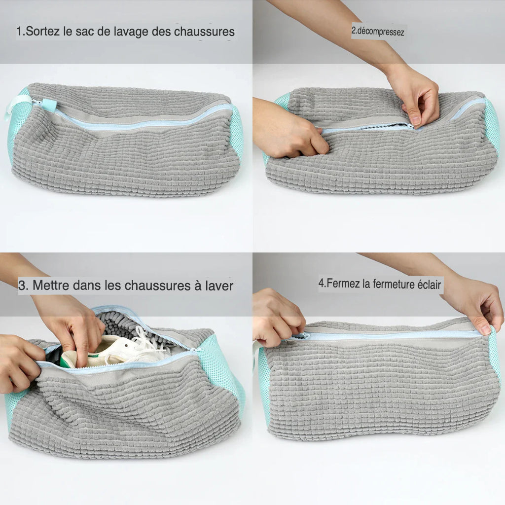 nouvelle trousse de toilette pour baskets