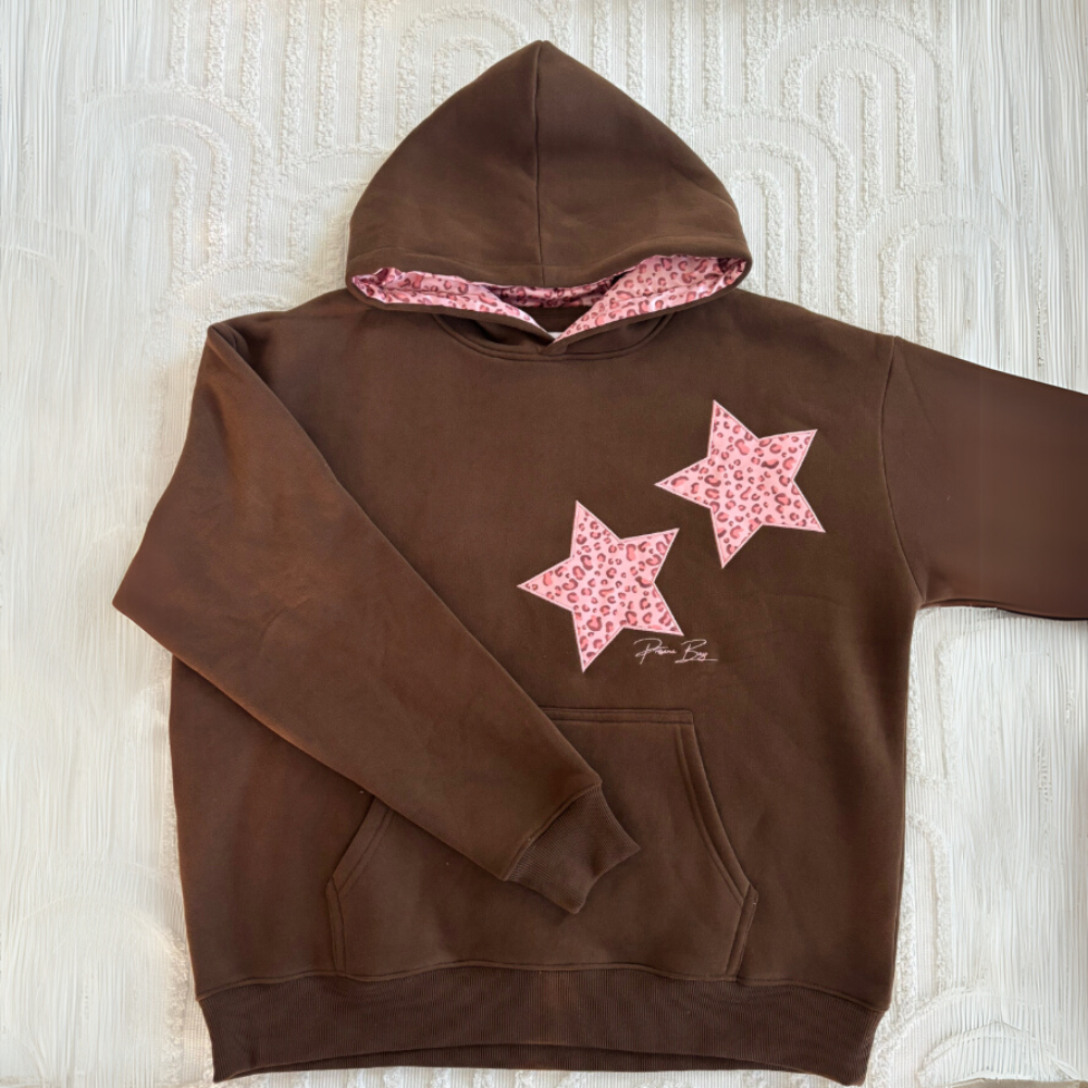 Leopard Star Hoodie