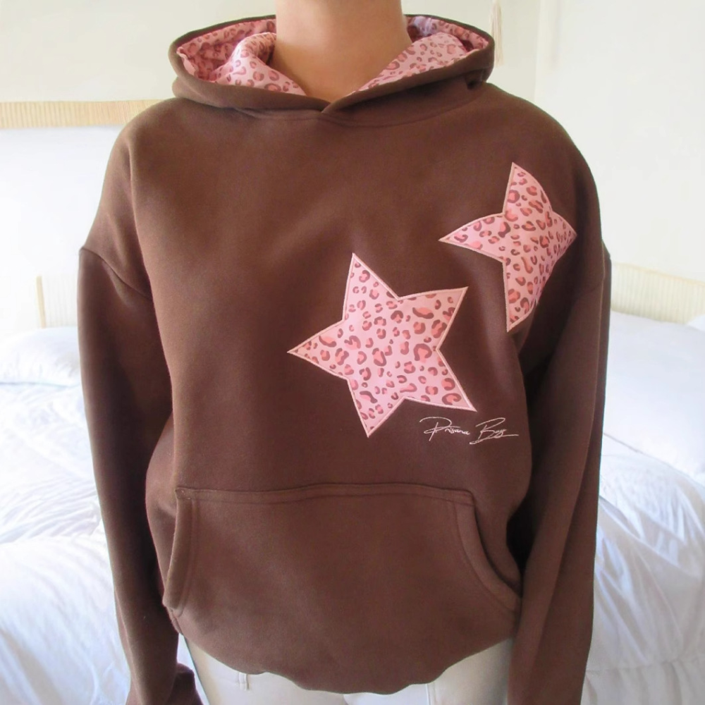 Leopard Star Hoodie