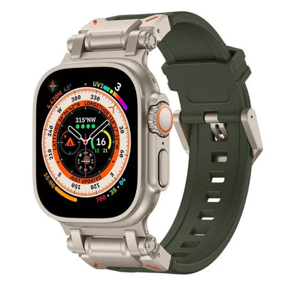 apple watch Ultra Rubberen Band voor Apple watch Ultra 1 2