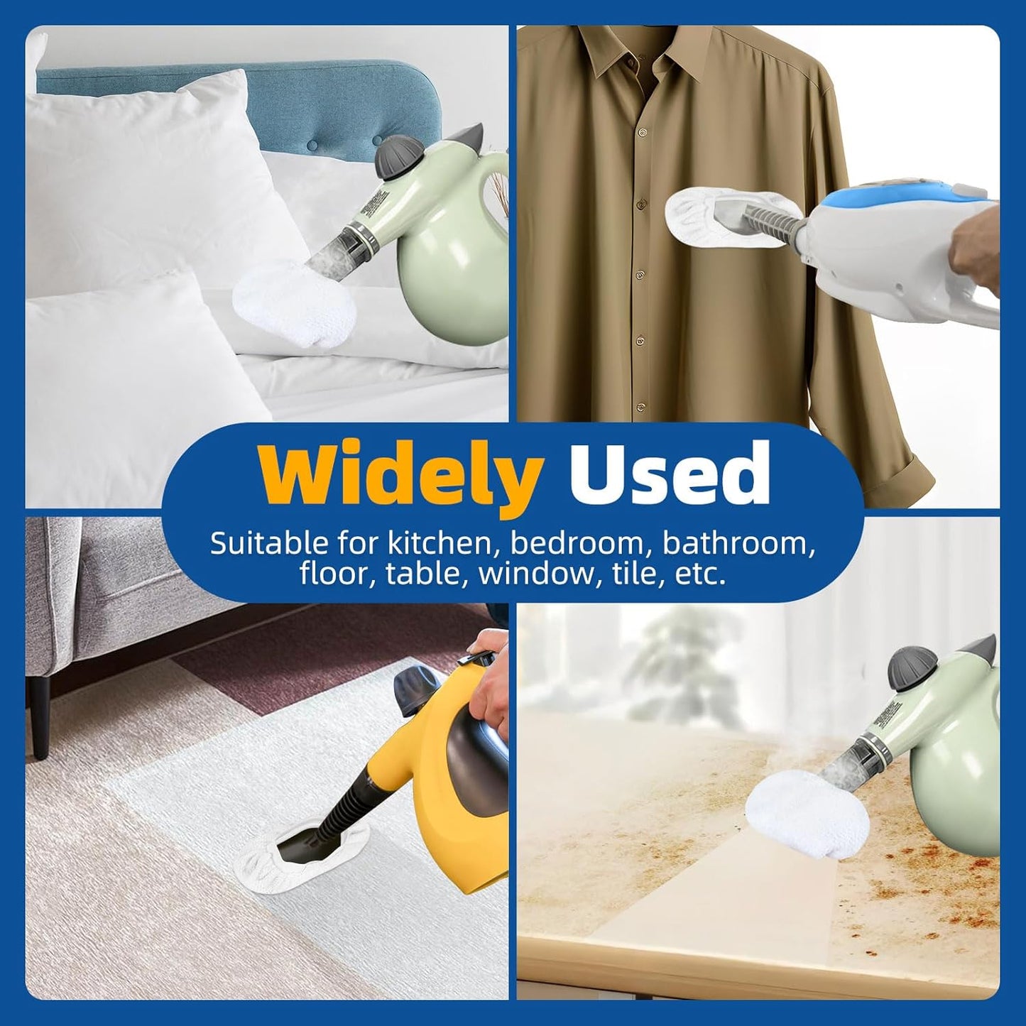 4 Mop Heads for steamer