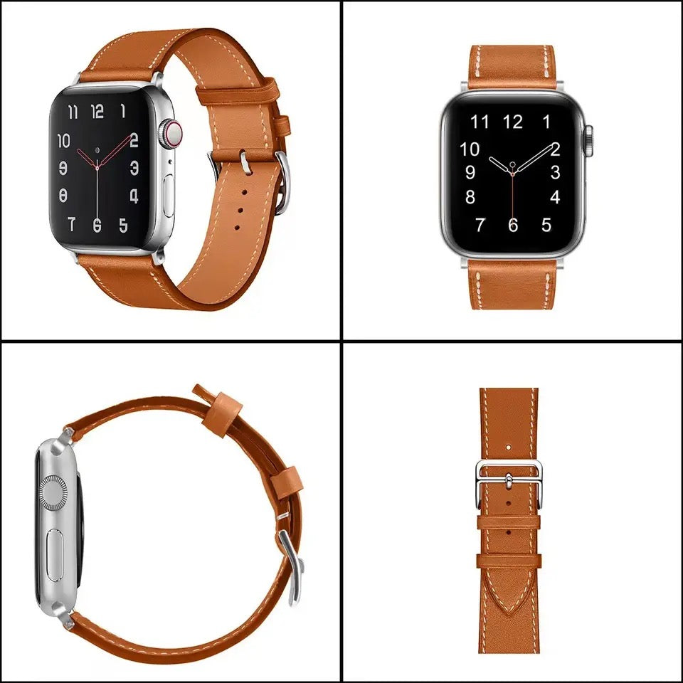 Leren Apple Watch-band van ReliableBands