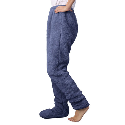 Winter Coral Fleece Women Pajamas Pants