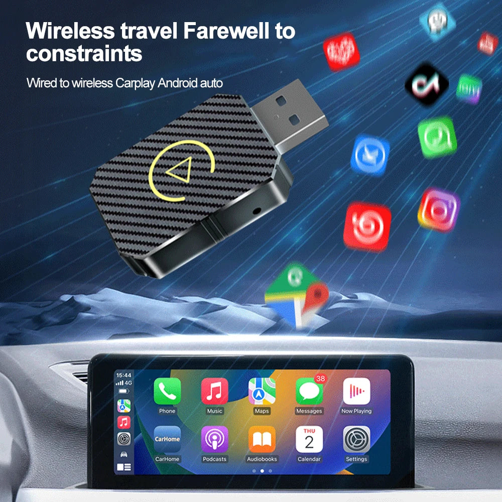 2 in 1 Wireless Carplay Adapter