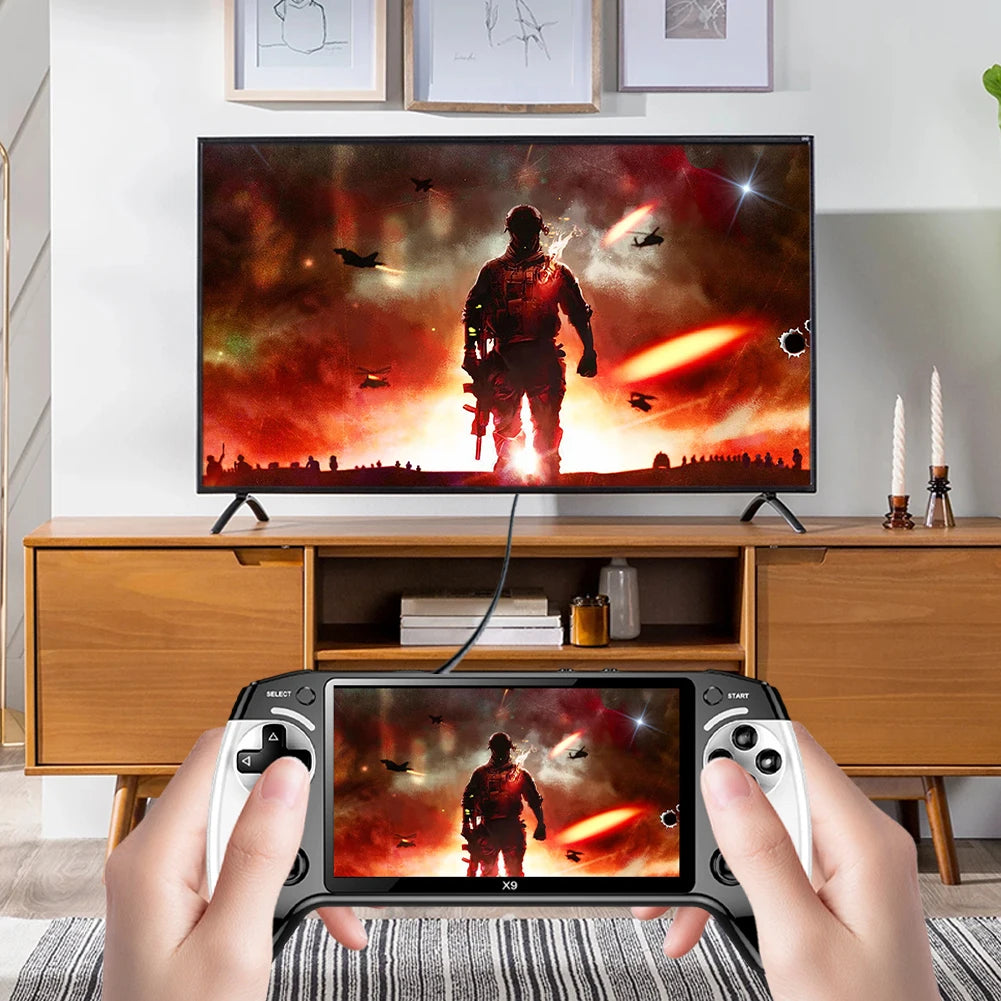 Retro Handheld Game Console Player