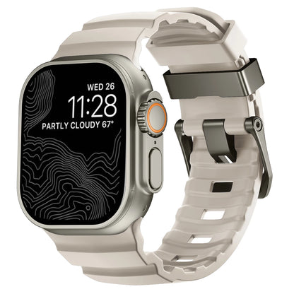 Nomad style apple watch ultra band