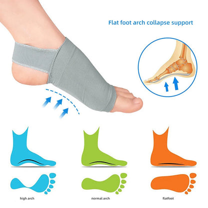 2PCS Flat Feet Relieve Insoles