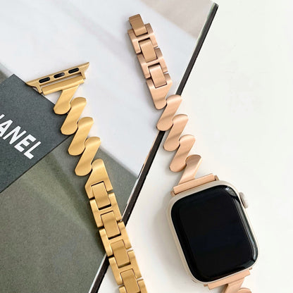 Zigzag women apple watch band by Reliablebands