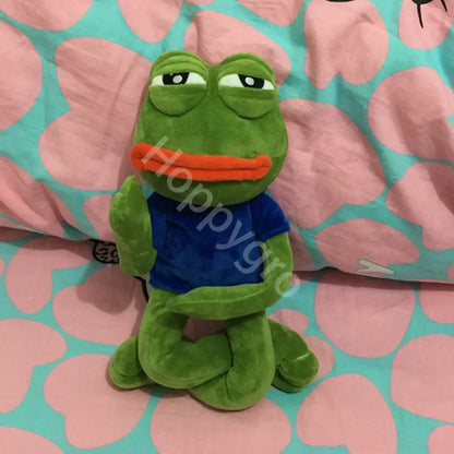 Sad Frog Plush Toy