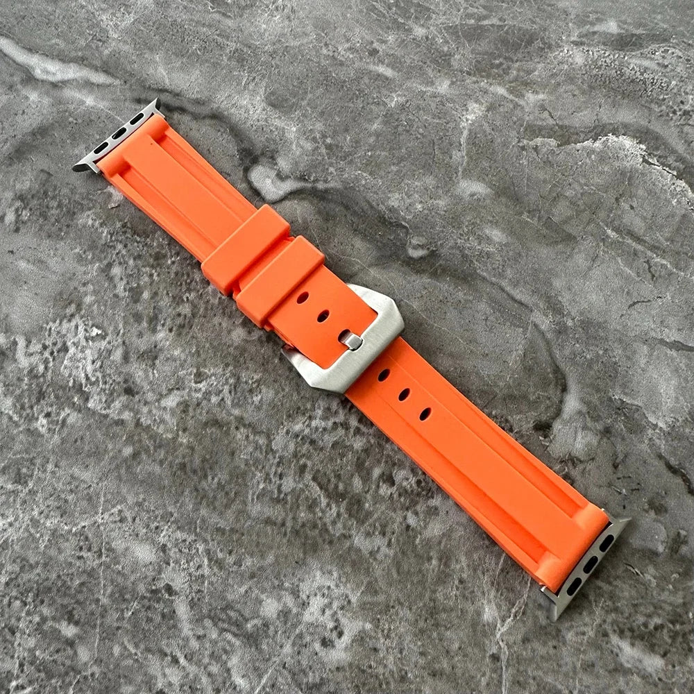 Band for Apple Watch Ultra Silicone Rubber band