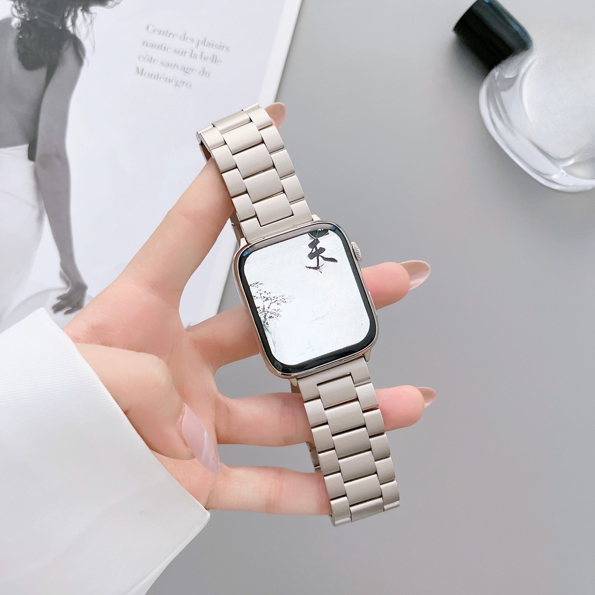 Starlight apple watch Strap|apple watch women band