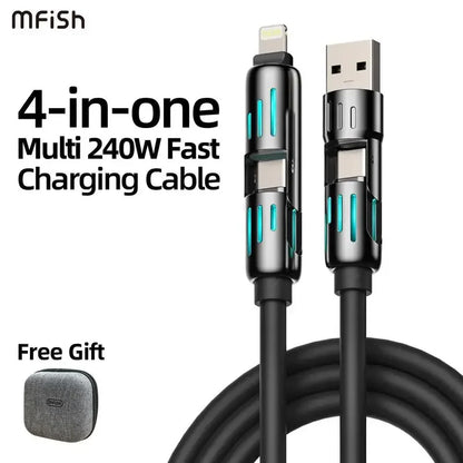 4-in-1 USB Charging Cable