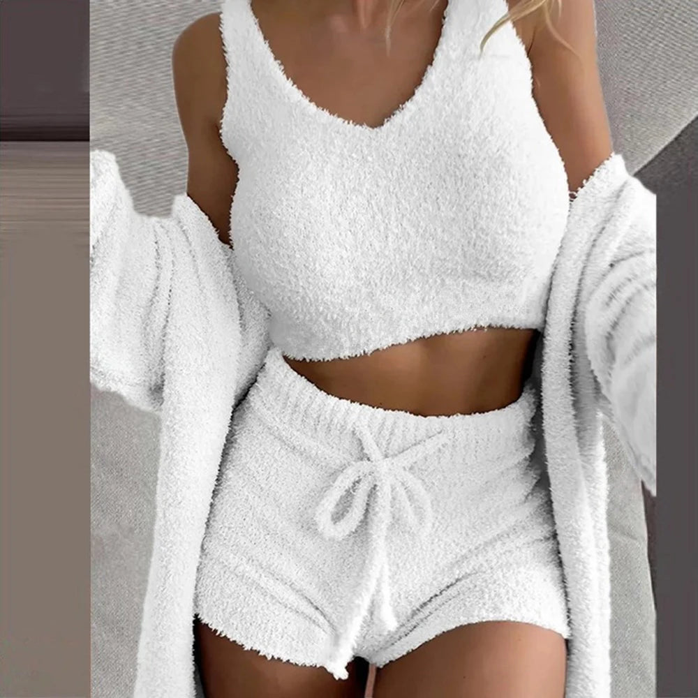 3-Piece Soft Casual Loungewear