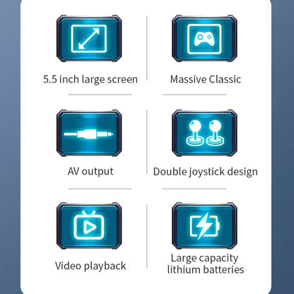 Retro Handheld Game Console Player