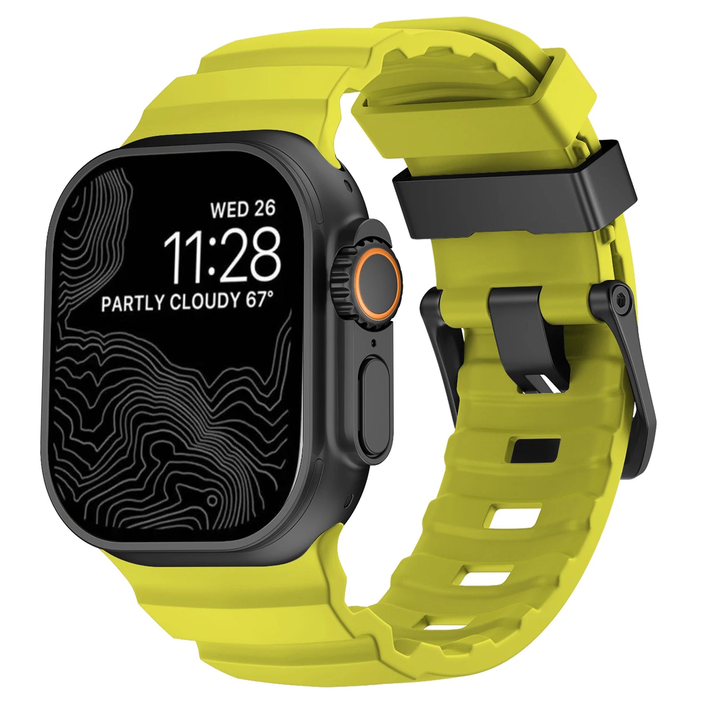 Nomad style apple watch ultra band