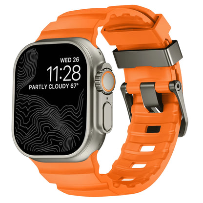 Nomad style apple watch ultra band