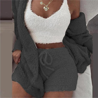 3-Piece Soft Casual Loungewear