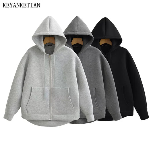 Winter  Zipper Hoodie