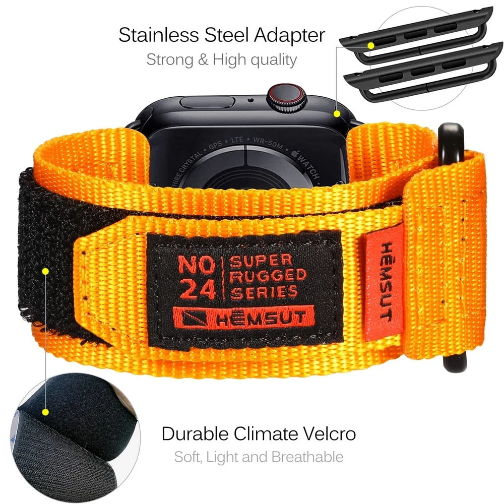 Nylon Sports Apple watch band - Reliable bands