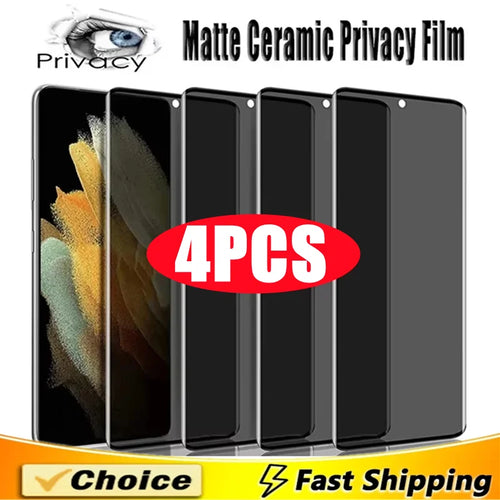 4Pcs Privacy Screen Protector For Samsung