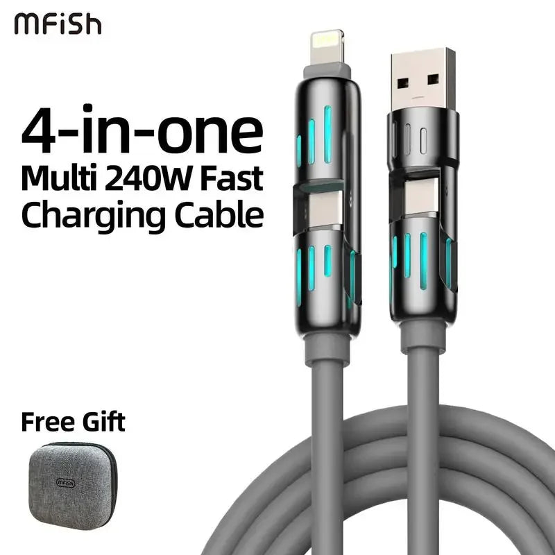 4-in-1 USB Charging Cable