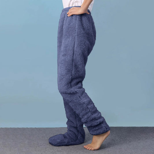 Winter Coral Fleece Women Pajamas Pants