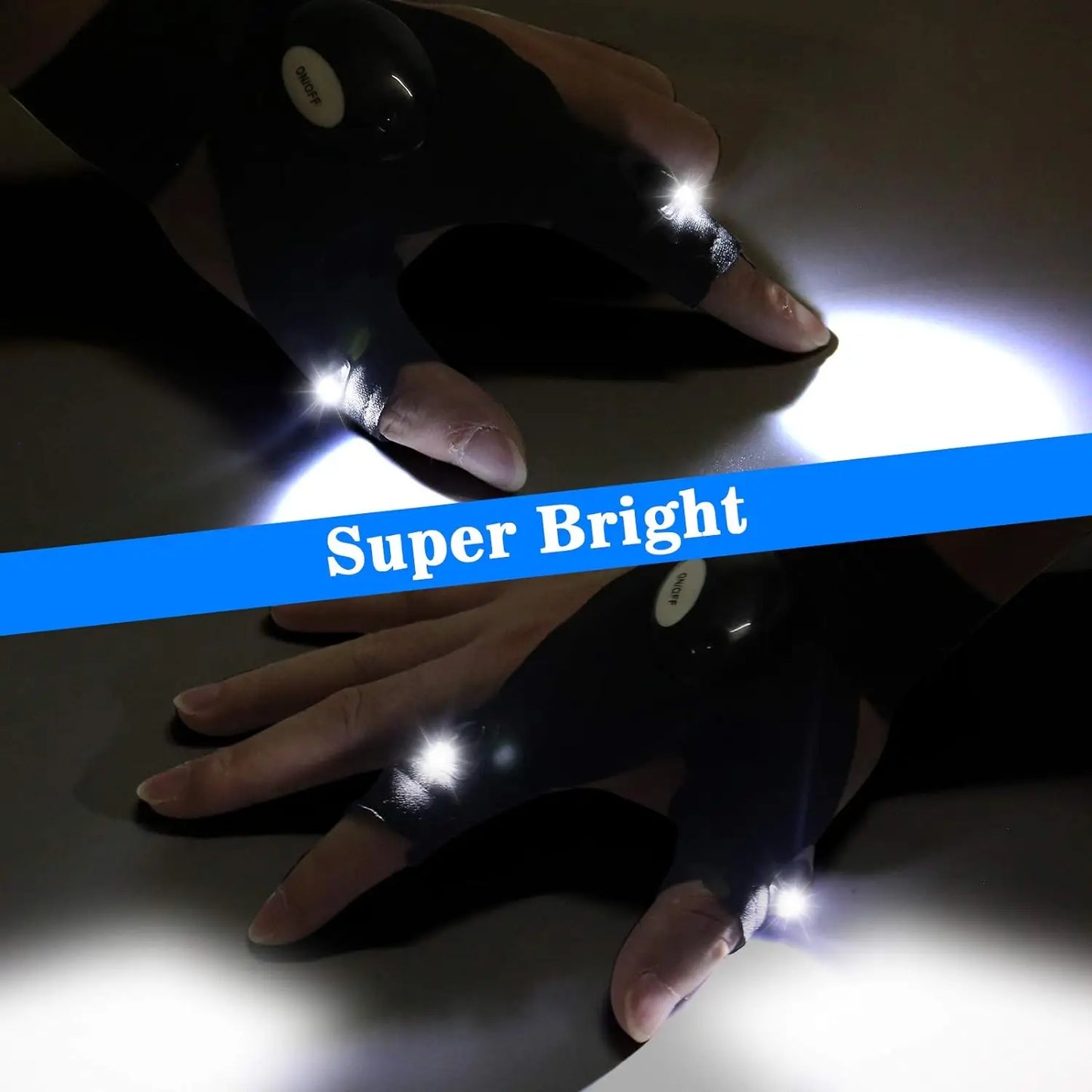 Gants imperméables pour lampe de poche LED Laminoo