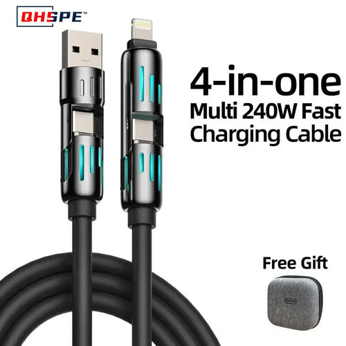 4-in-1 USB Charging Cable