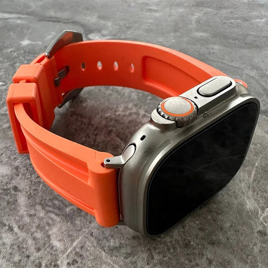 Band for Apple Watch Ultra Silicone Rubber band