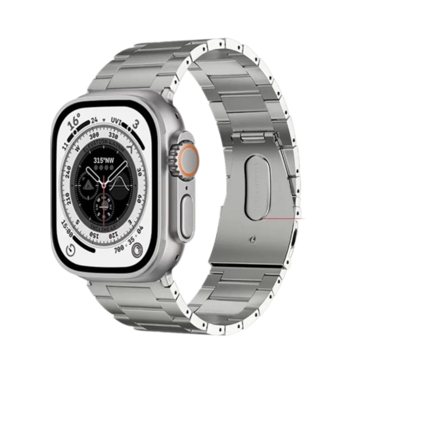 Butterfly Titanium edition- Apple watch Ultra band Reliable Bands