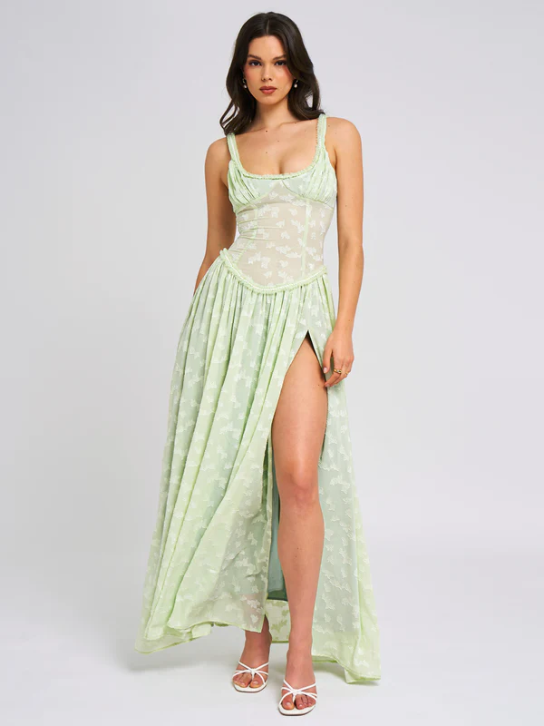 Evelyn Backless Maxi Dress