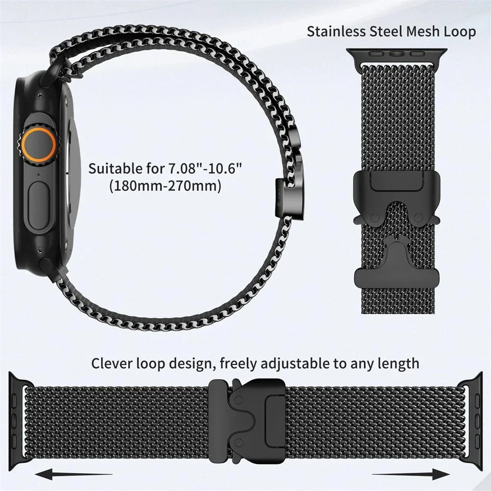 Milanese Loop band for apple watch Ultra