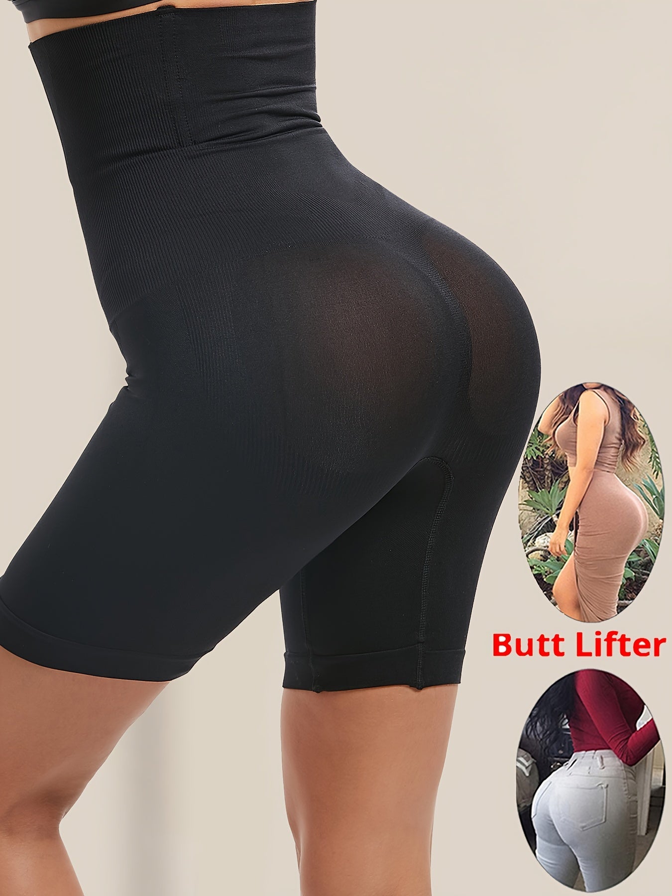 High-Waisted Seamless Body Shaper