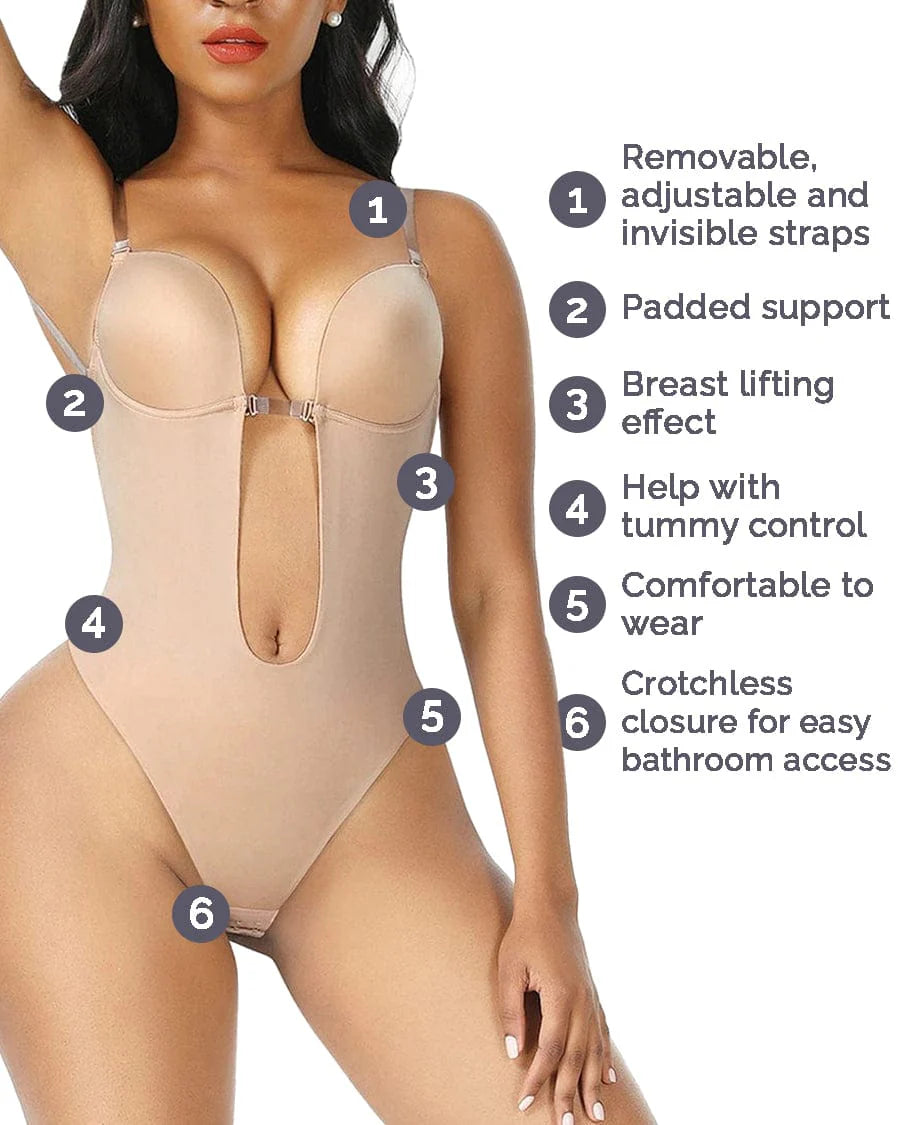 Onzichtbare bodysuit voor dames