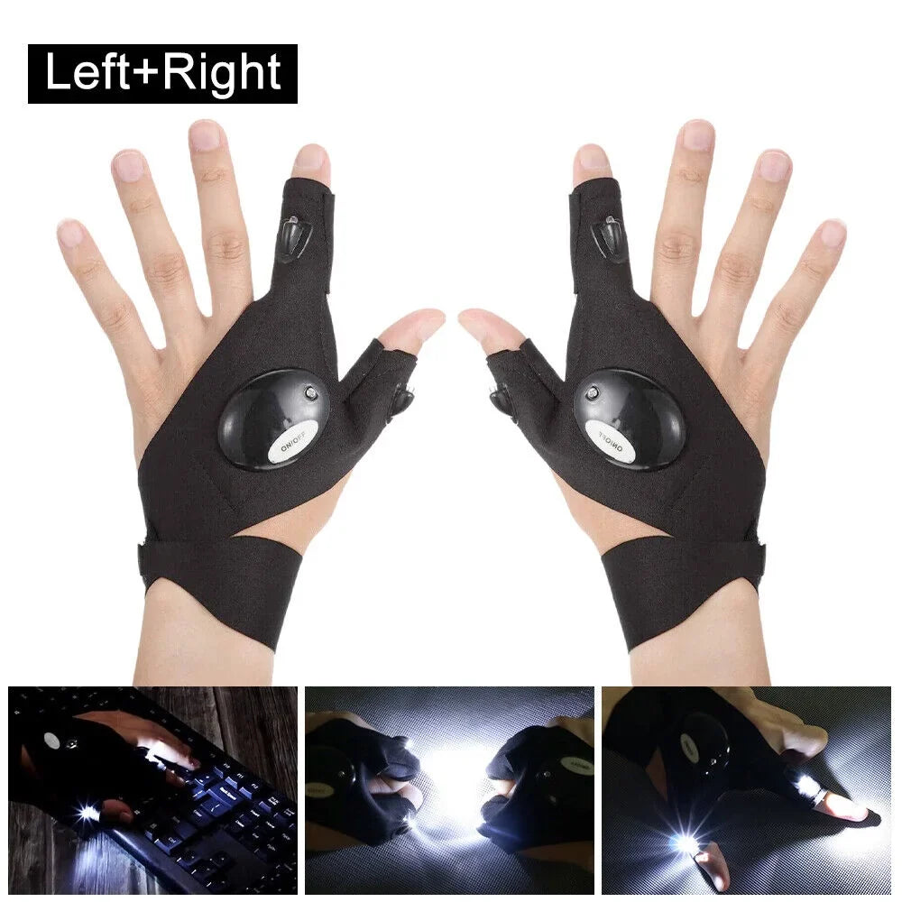 Laminoo LED Flashlight Waterproof Gloves