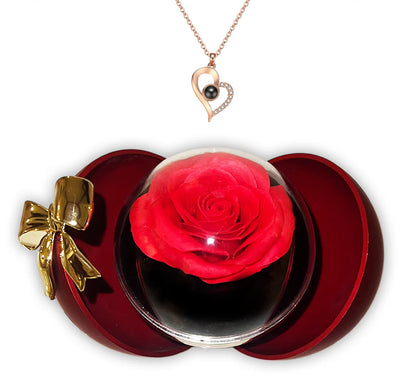 🌹 Coffret décoré de roses