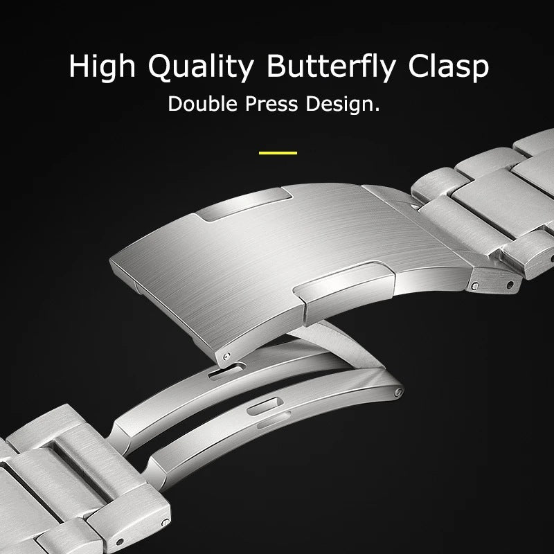 Butterfly Titanium editie Apple watch ultra band 