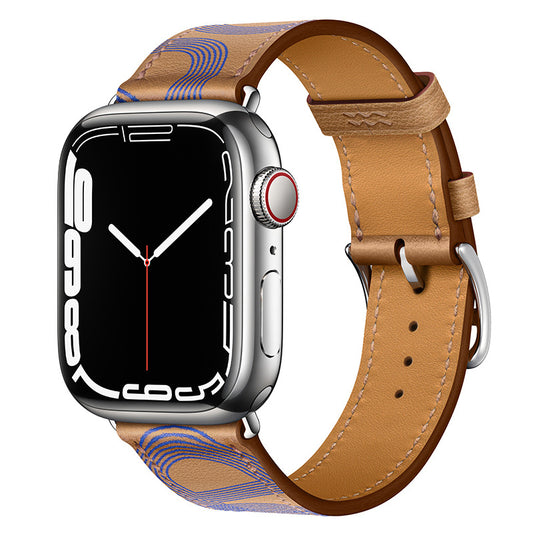 Leren band voor Apple Watch